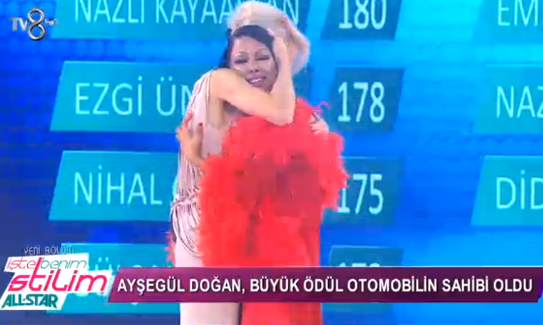 ayşegül otomobilin sahibi oldu