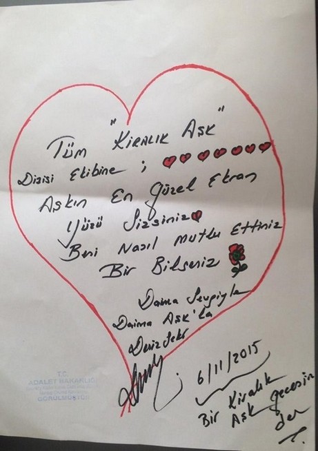 deniz seki kiralık aşk mektup